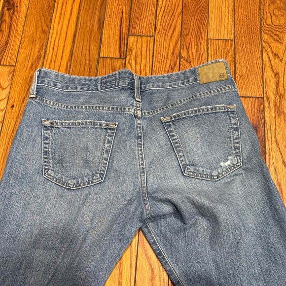 AG Adriano Goldschmied Medium Blue Boyfriend Jeans - Picture 5 of 6